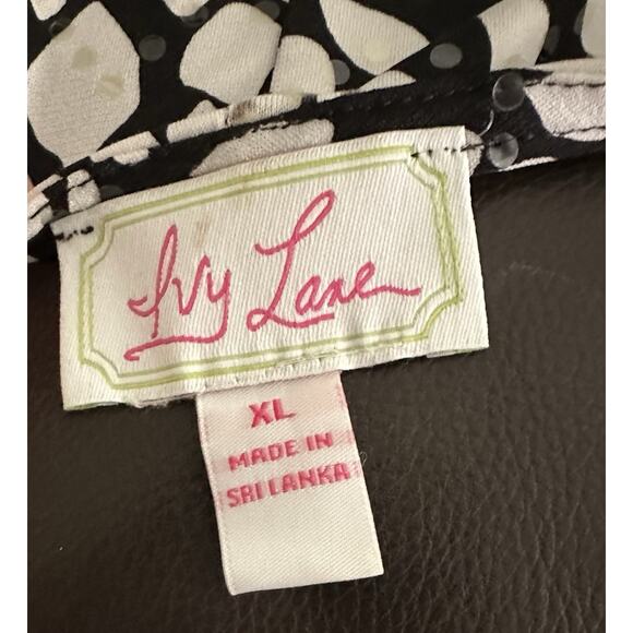 Ivy Lane shift Dress XL White/Black, Sequins , Wedding, Cocktail, Party - Picture 5 of 10